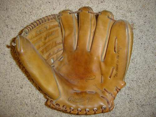 Mickey Mantle Rawlings MM5 Front